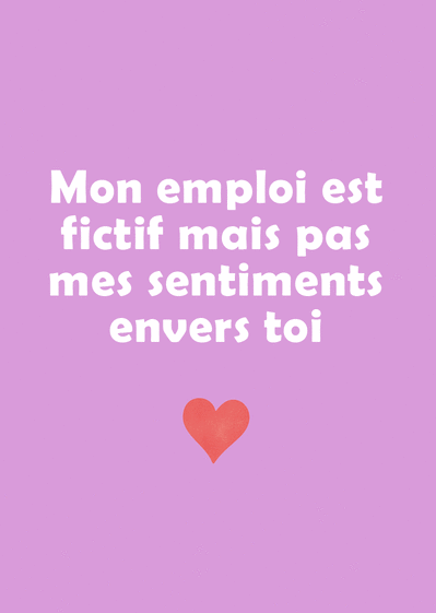 Carte Emploi Fictif Et Amour Vrai : Envoyer une Carte Carte Emploi Fictif Et Amour Vrai : Envoyer une Carte